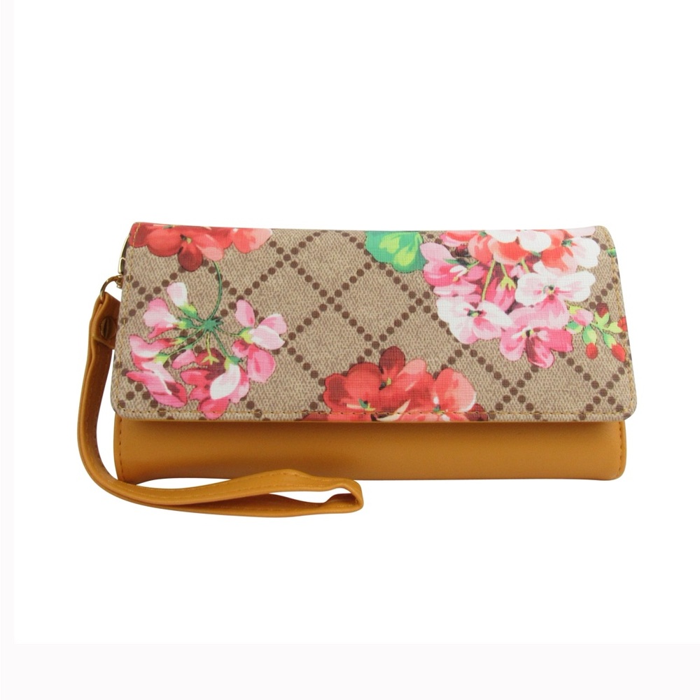 AR NEW YORK women’s Floral Print Wristlet